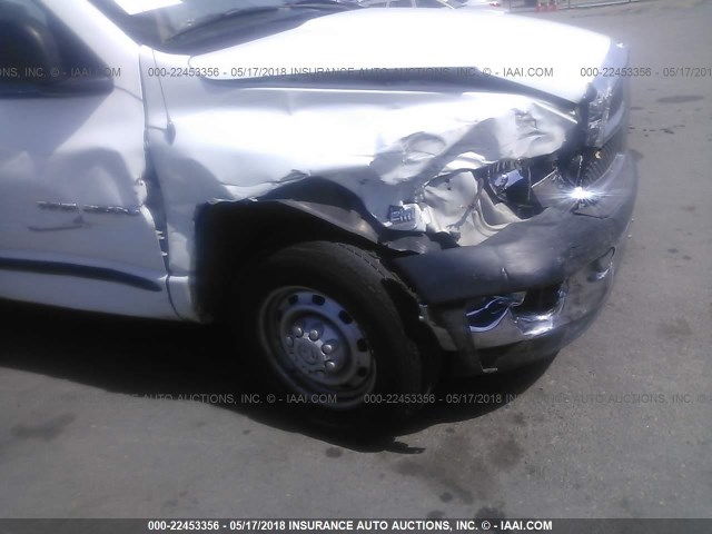 3D7KR26DX5G751491 - 2005 DODGE RAM 2500 ST/SLT 白色 照片 6