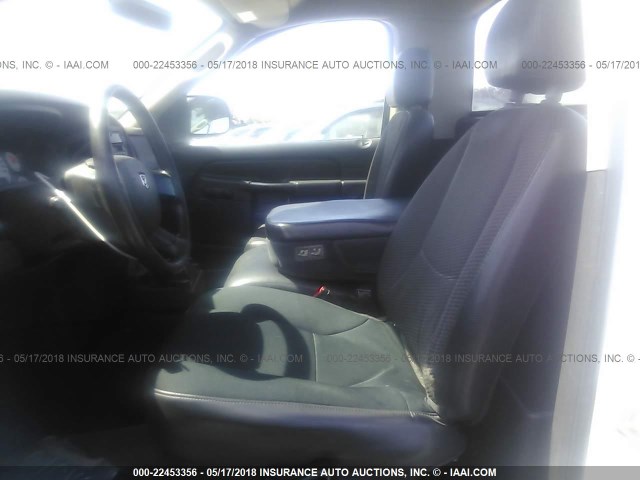 3D7KR26DX5G751491 - 2005 DODGE RAM 2500 ST/SLT 白色 照片 8