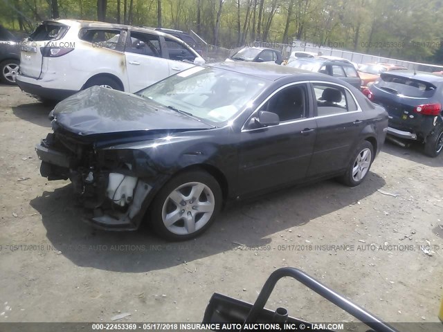 1G1ZG57B79F147992 - 2009 CHEVROLET MALIBU LS 黑色 照片 2