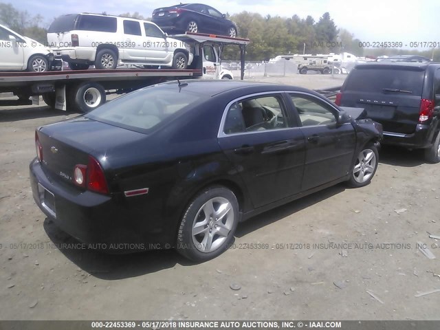 1G1ZG57B79F147992 - 2009 CHEVROLET MALIBU LS 黑色 照片 4