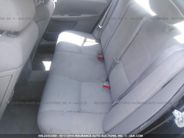 1G1ZG57B79F147992 - 2009 CHEVROLET MALIBU LS 黑色 照片 8