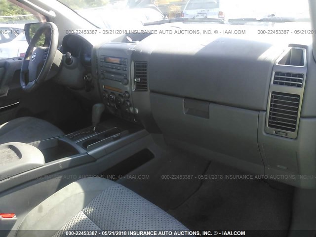 5N1BA08A67N714727 - 2007 NISSAN ARMADA SE/LE GRAY photo 5