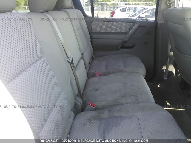 5N1BA08A67N714727 - 2007 NISSAN ARMADA SE/LE GRAY photo 8