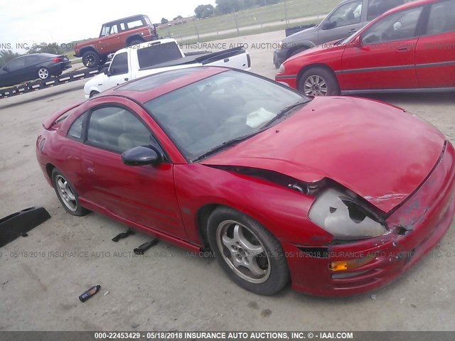 4A3AC54L5YE063751 - 2000 MITSUBISHI ECLIPSE GT RED photo 1