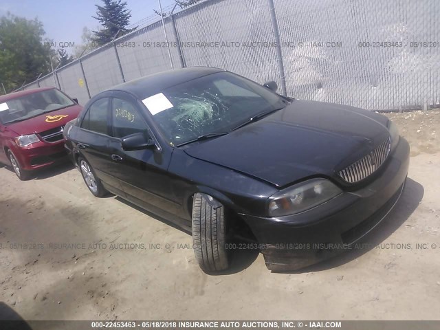 1LNHM87A36Y633571 - 2006 LINCOLN LS BLACK photo 1