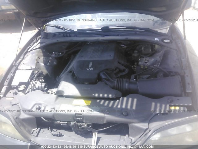 1LNHM87A36Y633571 - 2006 LINCOLN LS BLACK photo 10