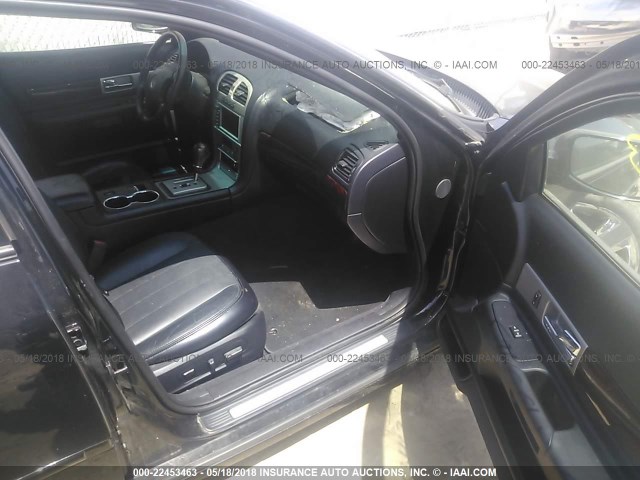1LNHM87A36Y633571 - 2006 LINCOLN LS BLACK photo 5