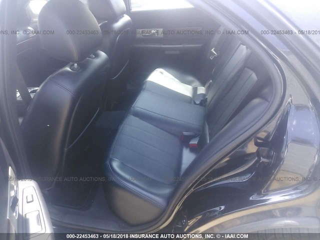 1LNHM87A36Y633571 - 2006 LINCOLN LS BLACK photo 8
