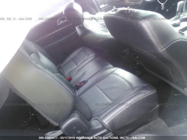 1FM5K8F84GGC94382 - 2016 FORD EXPLORER LIMITED 灰色 照片 8