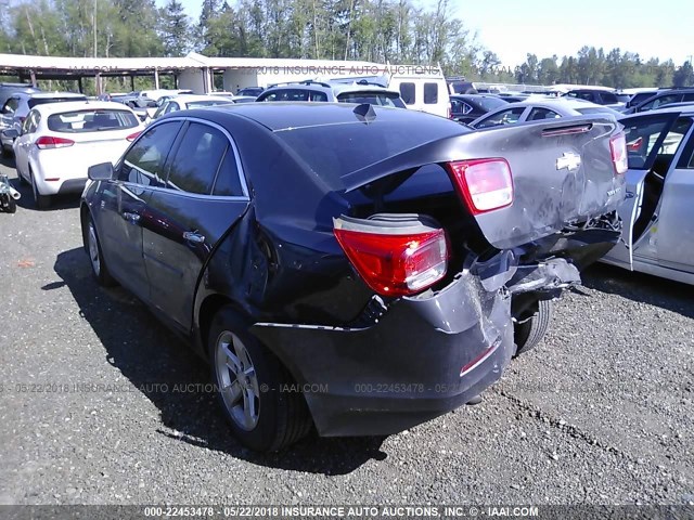 1G11B5SA1DF297132 - 2013 CHEVROLET MALIBU LS GRAY photo 3