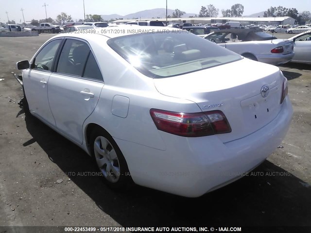 4T1BE46K97U544649 - 2007 TOYOTA CAMRY NEW GENERAT CE/LE/XLE/SE WHITE photo 3