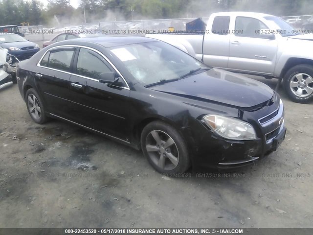 1G1ZC5EU8CF308180 - 2012 CHEVROLET MALIBU 1LT 黑色 照片 1