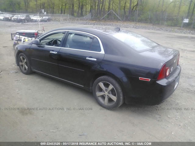 1G1ZC5EU8CF308180 - 2012 CHEVROLET MALIBU 1LT 黑色 照片 3