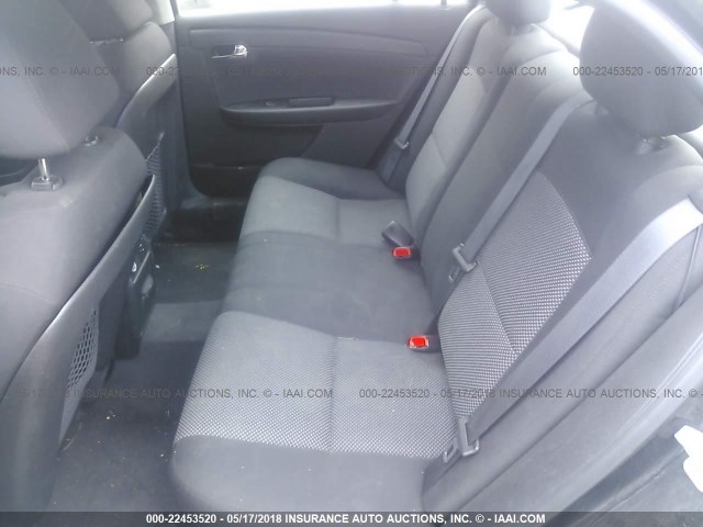 1G1ZC5EU8CF308180 - 2012 CHEVROLET MALIBU 1LT 黑色 照片 8