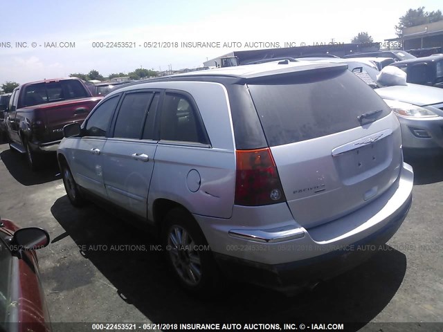 2A8GM68X67R336817 - 2007 CHRYSLER PACIFICA TOURING SILVER photo 3
