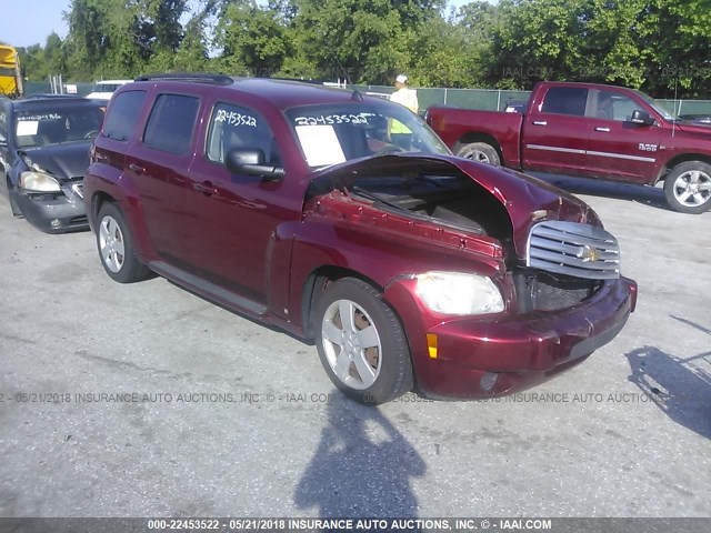3GNCA13B29S517004 - 2009 CHEVROLET HHR LS Bordo foto 1