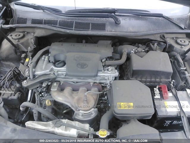 4T1BF1FK5CU161135 - 2012 TOYOTA CAMRY SE/LE/XLE 黑色 照片 10