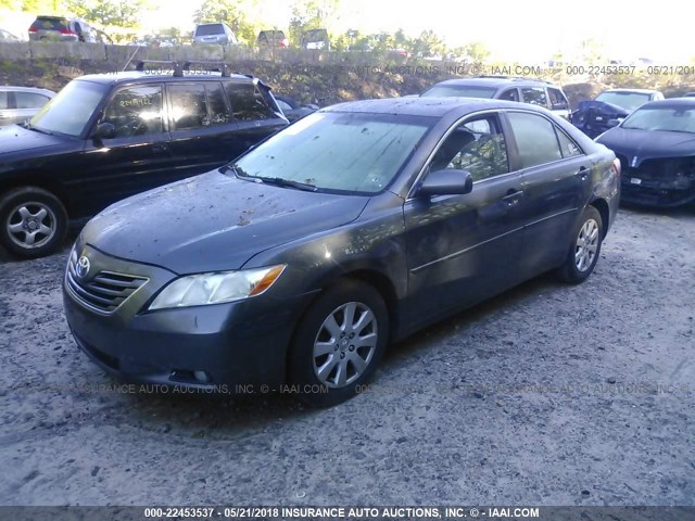 4T1BK46K37U502048 - 2007 TOYOTA CAMRY NEW GENERAT LE/XLE/SE GRAY photo 2
