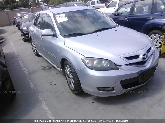 JM1BK143071673100 - 2007 MAZDA 3 HATCHBACK SILVER photo 1