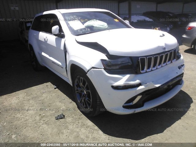 1C4RJFDJ3EC189288 - 2014 JEEP GRAND CHEROKEE SRT-8 WHITE photo 6