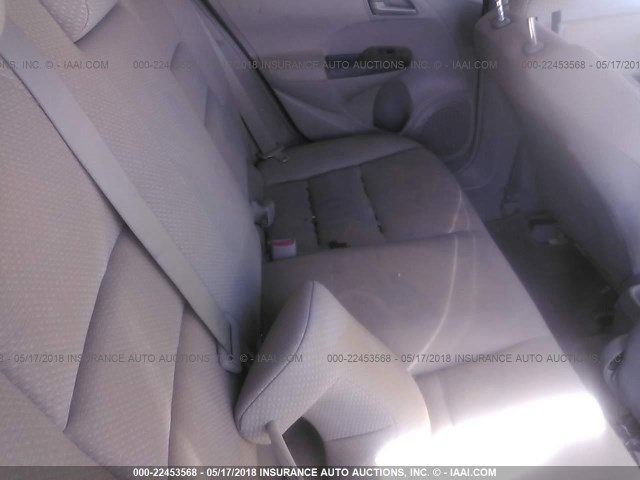 JHMZE2H38BS006332 - 2011 HONDA INSIGHT MAROON photo 8