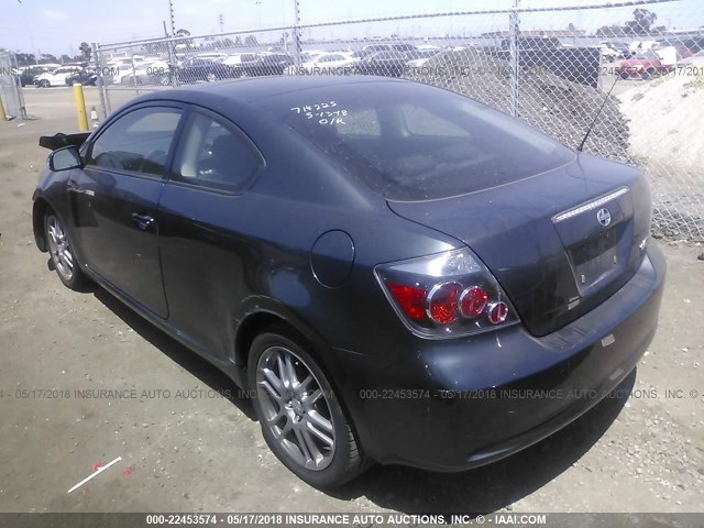 JTKDE167580268186 - 2008 TOYOTA SCION TC 灰色 照片 3