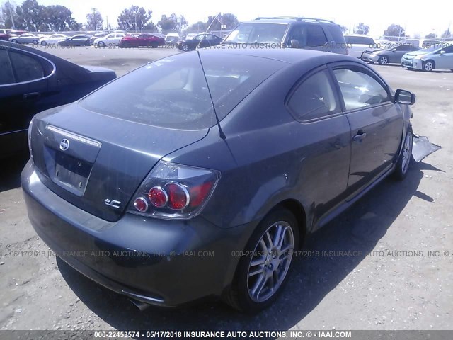 JTKDE167580268186 - 2008 TOYOTA SCION TC 灰色 照片 4
