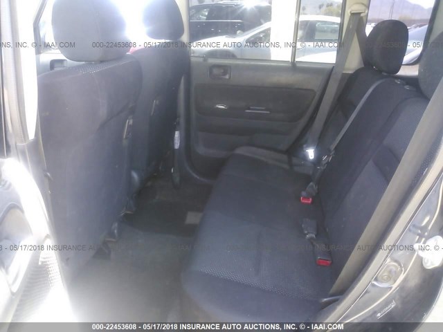 JTLKT324564031767 - 2006 TOYOTA SCION XB BLUE photo 8