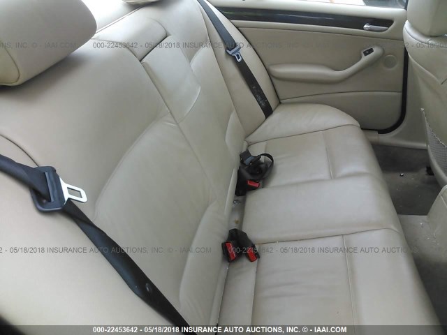 WBAAM3343YFP77089 - 2000 BMW 323 I BLACK photo 8