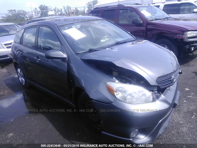 2T1KR32E76C578488 - 2006 TOYOTA COROLLA MATRIX XR GRAY photo 1