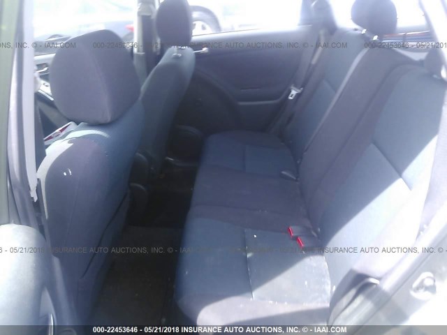 2T1KR32E76C578488 - 2006 TOYOTA COROLLA MATRIX XR GRAY photo 8