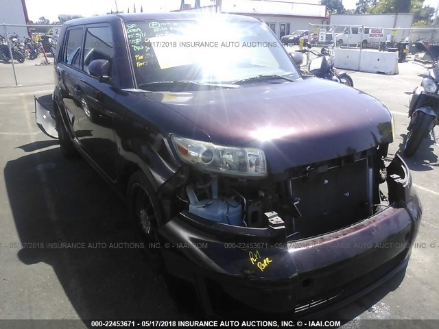 JTLKE50EX81052085 - 2008 TOYOTA SCION XB PURPLE photo 1