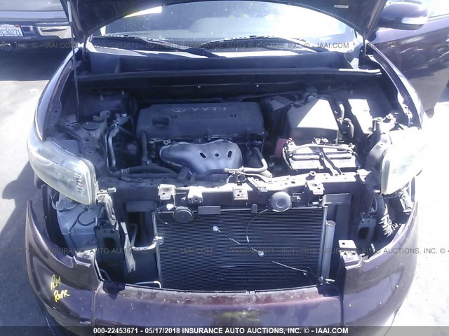 JTLKE50EX81052085 - 2008 TOYOTA SCION XB PURPLE photo 10