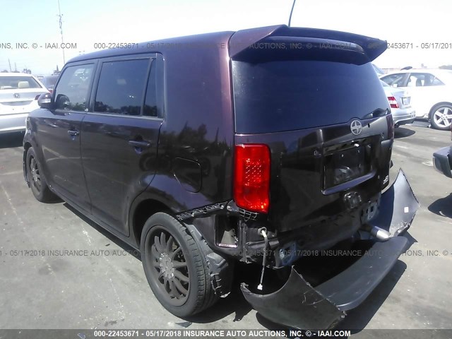 JTLKE50EX81052085 - 2008 TOYOTA SCION XB PURPLE photo 3