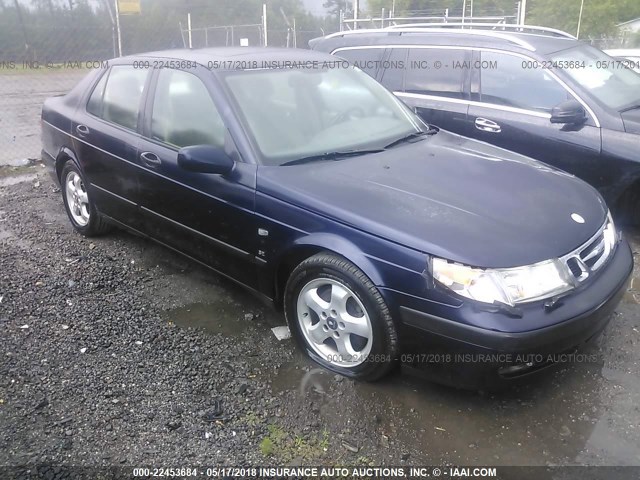 YS3EF48Z313026311 - 2001 SAAB 9-5 SE BLUE photo 1