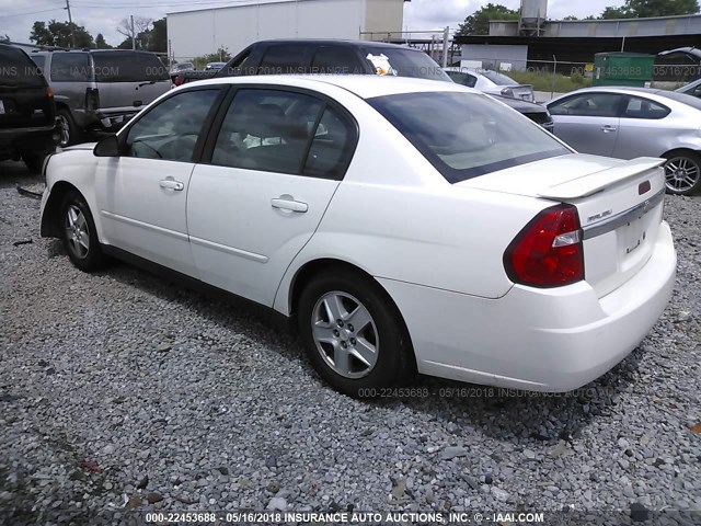 1G1ZT52895F314063 - 2005 CHEVROLET MALIBU LS WHITE photo 3