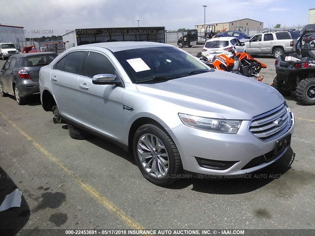 1FAHP2F82DG148242 - 2013 FORD TAURUS LIMITED SILVER photo 1