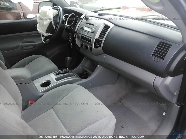 5TEUU42N87Z464041 - 2007 TOYOTA TACOMA ACCESS CAB Көк фото 5