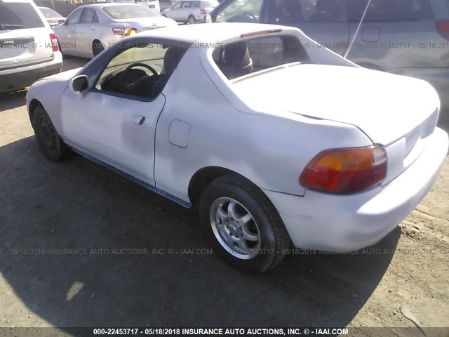 JHMEH6168VS004411 - 1997 HONDA CIVIC DEL SOL SI GRAY photo 3