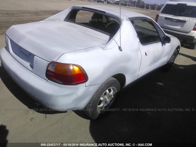 JHMEH6168VS004411 - 1997 HONDA CIVIC DEL SOL SI GRAY photo 4