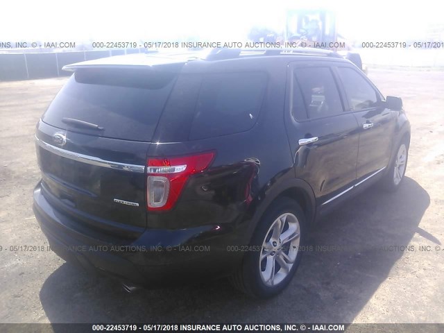 1FM5K7F84FGC38631 - 2015 FORD EXPLORER LIMITED 黑色 照片 4