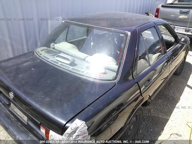 1N4EB31P9RC826022 - 1994 NISSAN SENTRA E/XE/GXE/LE BLACK photo 4