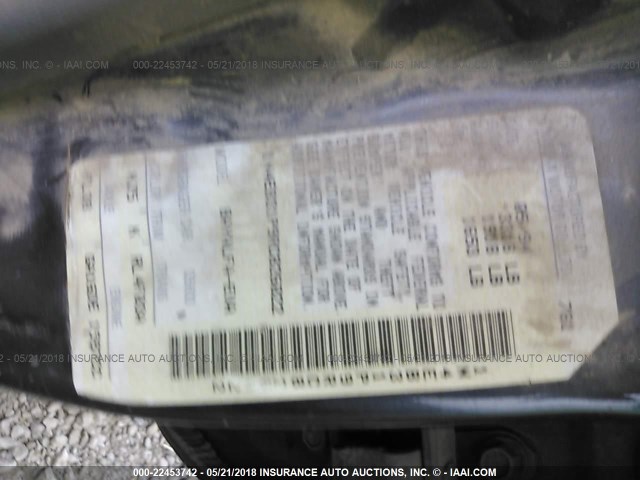 1N4EB31P9RC826022 - 1994 NISSAN SENTRA E/XE/GXE/LE BLACK photo 9