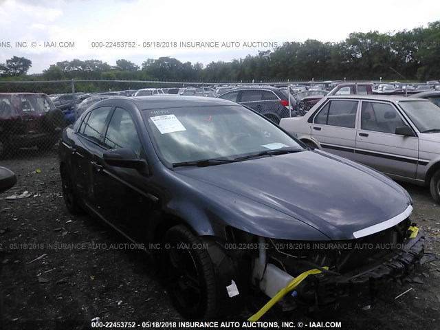 19UUA66257A015268 - 2007 ACURA TL GRAY photo 1