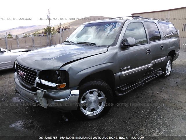 3GKFK16T41G117898 - 2001 GMC YUKON XL K1500 GRAY photo 2