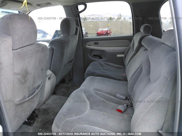 3GKFK16T41G117898 - 2001 GMC YUKON XL K1500 GRAY photo 8