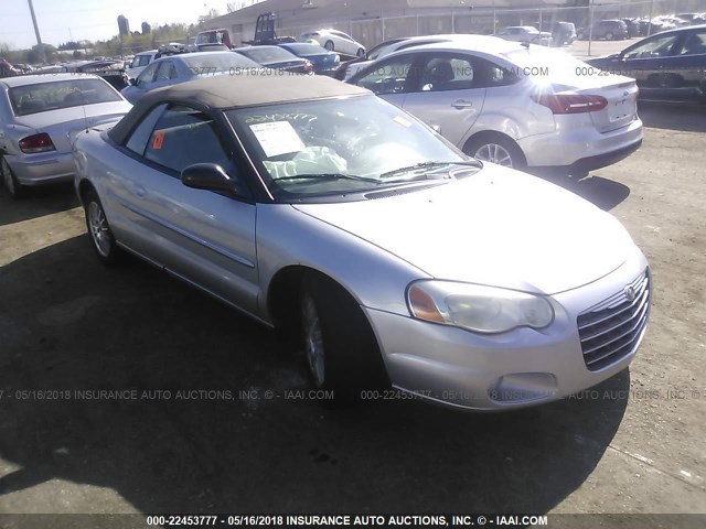 1C3EL55R96N215281 - 2006 CHRYSLER SEBRING TOURING SILVER photo 1