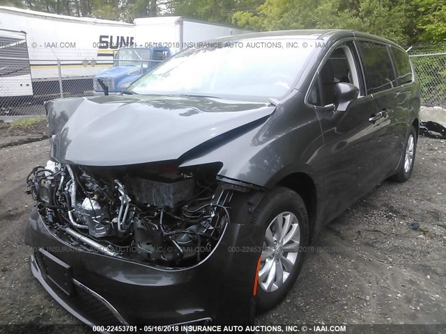 2C4RC1FG5JR106993 - 2018 CHRYSLER PACIFICA TOURING PLUS Boz foto 2