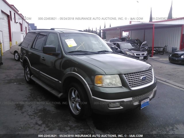 1FMFU17L23LC42985 - 2003 FORD EXPEDITION EDDIE BAUER GREEN photo 1