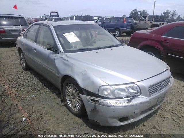 YV1TS92D441339172 - 2004 VOLVO S80 SILVER photo 1